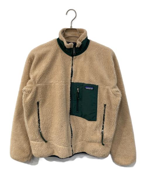 Patagonia（パタゴニア）Patagonia (パタゴニア) 90’s クラシックレトロXジャケット アイボリー×グリーン サイズ:SIZE Mの古着・服飾アイテム