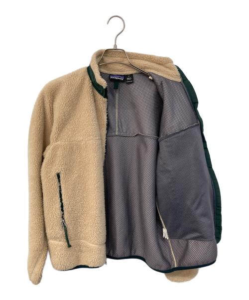 Patagonia（パタゴニア）Patagonia (パタゴニア) 90’s クラシックレトロXジャケット アイボリー×グリーン サイズ:SIZE Mの古着・服飾アイテム