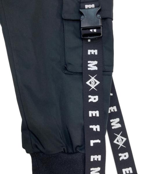 REFLEM（レフレム）REFLEM (レフレム) カーゴパンツ ブラック サイズ:SIZE Freeの古着・服飾アイテム