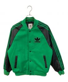 adidas（アディダス）の古着「SST ボンバージャケット」｜グリーン×ブラック