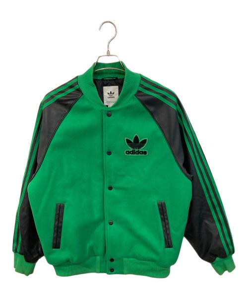 adidas（アディダス）adidas (アディダス) SST ボンバージャケット グリーン×ブラック サイズ:SIZE Lの古着・服飾アイテム