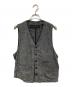Porter Classic（ポータークラシック）の古着「SASHIKO LINEN PREMIUM CLASSIC VEST/サシコ リネン プレミアム クラシック ベスト」｜グレー