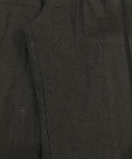PORT BY ARK（ポートバイアーク）PORT BY ARK (ポートバイアーク) Baggy Trousers/バギー・トラウザーズ ブラック サイズ:SIZE 2の古着・服飾アイテム