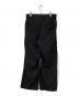 PORT BY ARK (ポートバイアーク) Baggy Trousers/バギー・トラウザーズ ブラック サイズ:SIZE 2：8000円