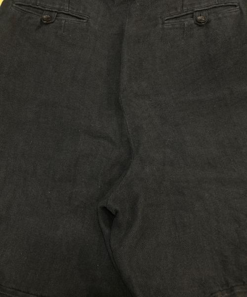 MARKA（マーカ）MARKA (マーカ) OFFICER TWO TUCK SHORTS/オフィサー ツータック ショーツ ブラック サイズ:SIZE 2の古着・服飾アイテム
