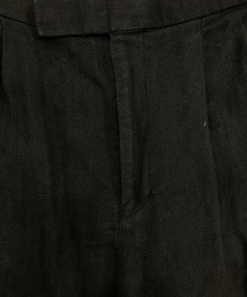MARKA（マーカ）MARKA (マーカ) OFFICER TWO TUCK SHORTS/オフィサー ツータック ショーツ ブラック サイズ:SIZE 2の古着・服飾アイテム