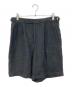 MARKA（マーカ）の古着「OFFICER TWO TUCK SHORTS/オフィサー ツータック ショーツ」｜ブラック