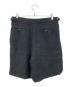 MARKA (マーカ) OFFICER TWO TUCK SHORTS/オフィサー ツータック ショーツ ブラック サイズ:SIZE 2：18000円