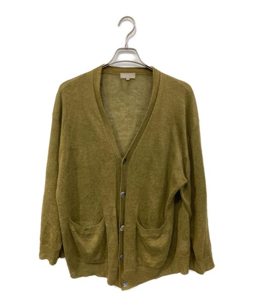 MARGARET HOWELL（マーガレットハウエル）MARGARET HOWELL (マーガレットハウエル) リネンカーディガン カーキ サイズ:SIZE Mの古着・服飾アイテム