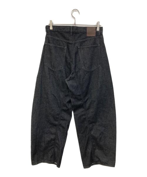 journal standard L'essage（ジャーナルスタンダード レサージュ）journal standard L'essage (ジャーナルスタンダード レサージュ) 11.8oz 3D デニムパンツ ブラック サイズ:SIZE 36の古着・服飾アイテム