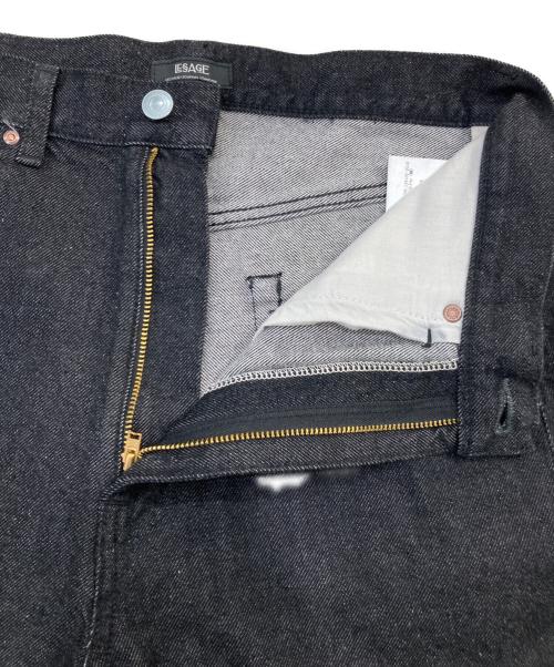 journal standard L'essage（ジャーナルスタンダード レサージュ）journal standard L'essage (ジャーナルスタンダード レサージュ) 11.8oz 3D デニムパンツ ブラック サイズ:SIZE 36の古着・服飾アイテム