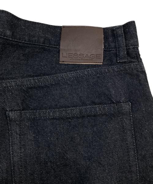 journal standard L'essage（ジャーナルスタンダード レサージュ）journal standard L'essage (ジャーナルスタンダード レサージュ) 11.8oz 3D デニムパンツ ブラック サイズ:SIZE 36の古着・服飾アイテム