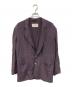 TODAYFUL（トゥデイフル）の古着「Satin Over Jacket/サテン オーバージャケット」｜パープル