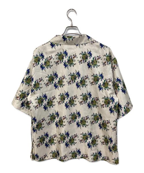 FUMIE=TANAKA（フミエタナカ）FUMIE=TANAKA (フミエタナカ) flower satin SH/フラワー サテン シャツ マルチカラー サイズ:SIZE 2の古着・服飾アイテム