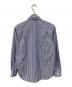 PLAY COMME des GARCONS (プレイコムデギャルソン) Stripe Shirt With Black Emblem Pattern A ブルー サイズ:xs：13000円