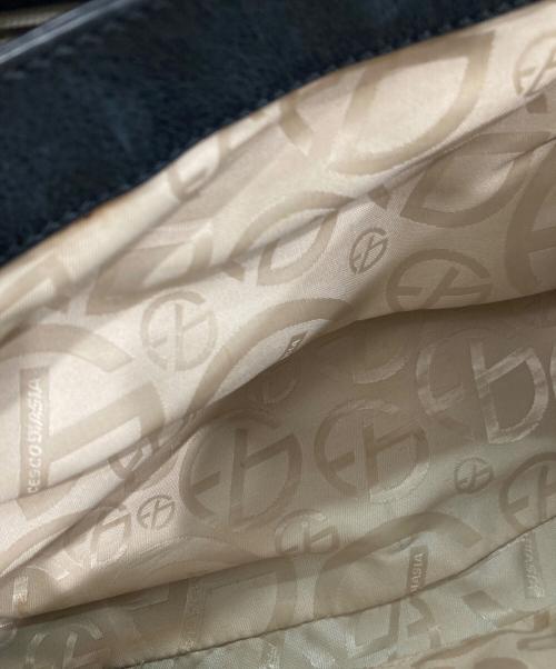 Francesco Biasia（フランシスコ ビアジア）Francesco Biasia (フランシスコ ビアジア) ハンドバッグ ブラックの古着・服飾アイテム
