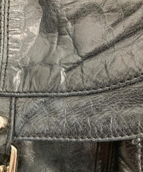 Francesco Biasia（フランシスコ ビアジア）Francesco Biasia (フランシスコ ビアジア) ハンドバッグ ブラックの古着・服飾アイテム