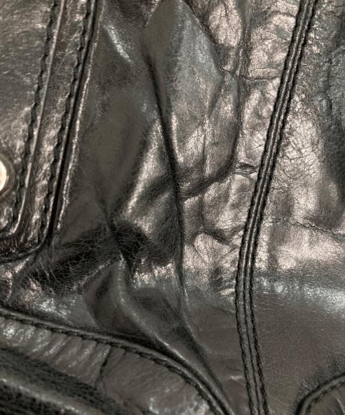 Francesco Biasia（フランシスコ ビアジア）Francesco Biasia (フランシスコ ビアジア) ハンドバッグ ブラックの古着・服飾アイテム
