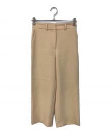 BALLSEY（ボールジィ）の古着「パウダリーストレッチツイル セミワイドパンツ」｜イエロー
