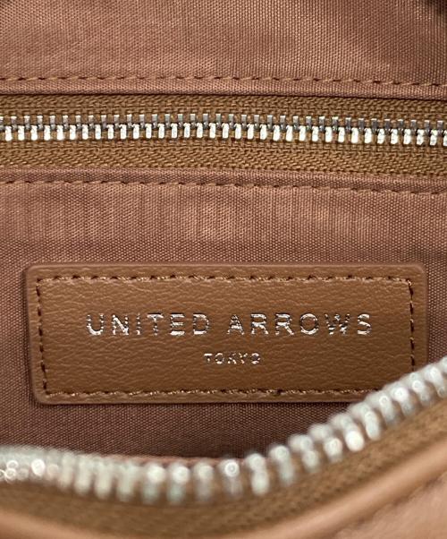 UNITED ARROWS（ユナイテッドアローズ）UNITED ARROWS (ユナイテッドアローズ) 2WAYショルダーバッグ ブラウンの古着・服飾アイテム