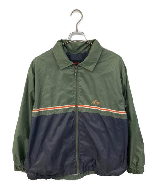 NIKE（ナイキ）NIKE (ナイキ) ナイロンジャケット グリーン サイズ:SIZE XLの古着・服飾アイテム