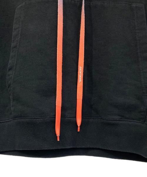 OFFWHITE（オフホワイト）OFFWHITE (オフホワイト) ACRYLIC ARROWSプルオーバーパーカー/アクリルアローズ ブラック サイズ:XLの古着・服飾アイテム