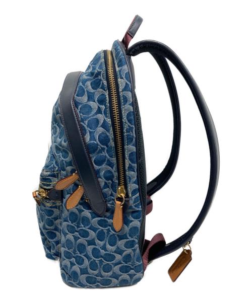 COACH（コーチ）COACH (コーチ) チャーターバックパック ブルーの古着・服飾アイテム