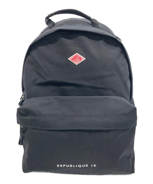 DANTON（ダントン）DANTON (ダントン) REPUBLIQUE18/レピュブリック 18 リュック ブラックの古着・服飾アイテム