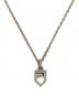 GARNI (ガルニ) Vine Pattern G Pendant-S/バイン パターン ジー ペンダント エス シルバー：7000円