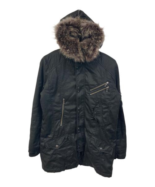 FUGA（フーガ）FUGA (フーガ) ギミックファージャケット ブラック サイズ:SIZE 46の古着・服飾アイテム