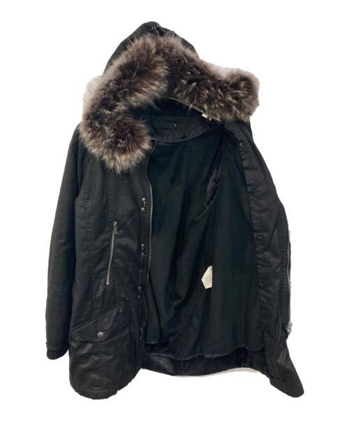 FUGA（フーガ）FUGA (フーガ) ギミックファージャケット ブラック サイズ:SIZE 46の古着・服飾アイテム