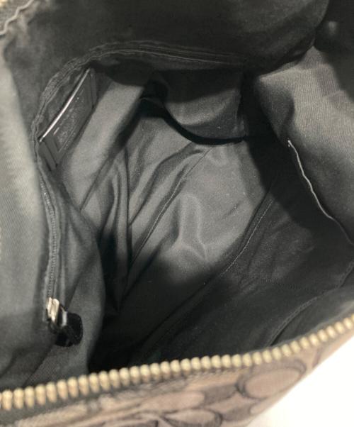 COACH（コーチ）COACH (コーチ) シグネチャー2WAYバッグ グレーの古着・服飾アイテム