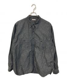 NICENESS（ナイスネス）の古着「モリーナ  シャンブレーワークシャツ」｜ブラック