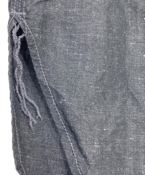 NICENESS（ナイスネス）NICENESS (ナイスネス) モリーナ  シャンブレーワークシャツ ブラック サイズ:SIZE Lの古着・服飾アイテム