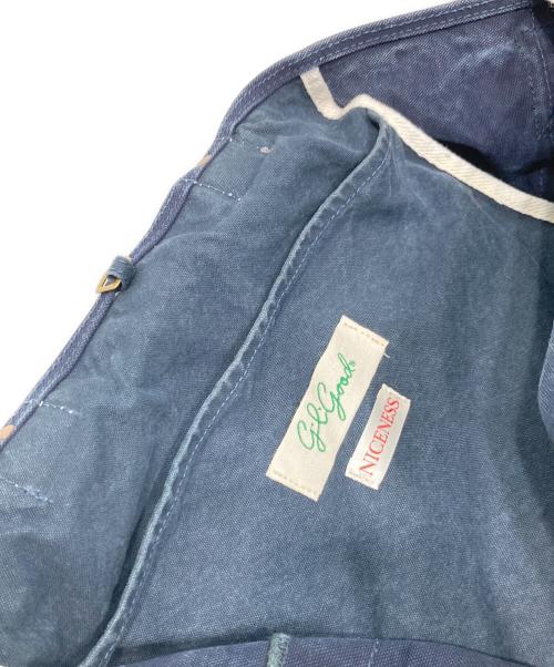 NICENESS（ナイスネス）NICENESS (ナイスネス) ショルダーバッグ ネイビーの古着・服飾アイテム