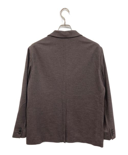 CITY TOKYO（シティートウキョウ）CITY TOKYO (シティートウキョウ) KANEMASA KNITウールネルJKT ブラウン サイズ:SIZE 1の古着・服飾アイテム