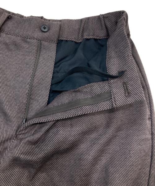 CITY TOKYO（シティートウキョウ）CITY TOKYO (シティートウキョウ) KANEMASA KNITウールネルパンツ ブラウン サイズ:SIZE 1の古着・服飾アイテム