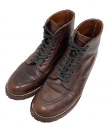 RED WING（レッドウィング）の古着「BECKMAN EMBOSSED MOC TOE/ベックマン エンボス モック トゥ」｜ブラウン