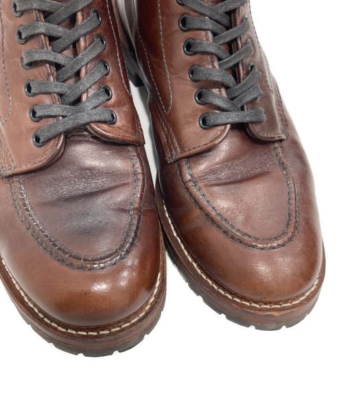 RED WING（レッドウィング）RED WING (レッドウィング) BECKMAN EMBOSSED MOC TOE/ベックマン エンボス モック トゥ ブラウン サイズ:SIZE 26.5cmの古着・服飾アイテム
