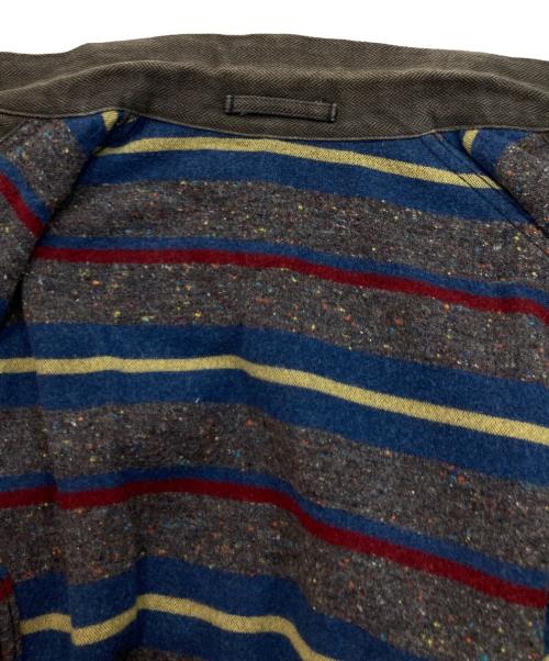 SUGAR CANE（シュガーケーン）SUGAR CANE (シュガーケーン) MISTER FREEDOM (ミスターフリーダム) HERRINGBONE FARO SACK COAT ブラウン サイズ:38の古着・服飾アイテム