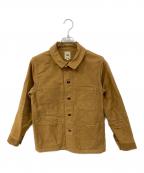 F.O.B FACTORYエフオービー ファクトリー）の古着「FRENCH MOLESKIN JKT」｜ブラウン
