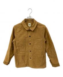 F.O.B FACTORY（エフオービー ファクトリー）の古着「FRENCH MOLESKIN JKT」｜ブラウン