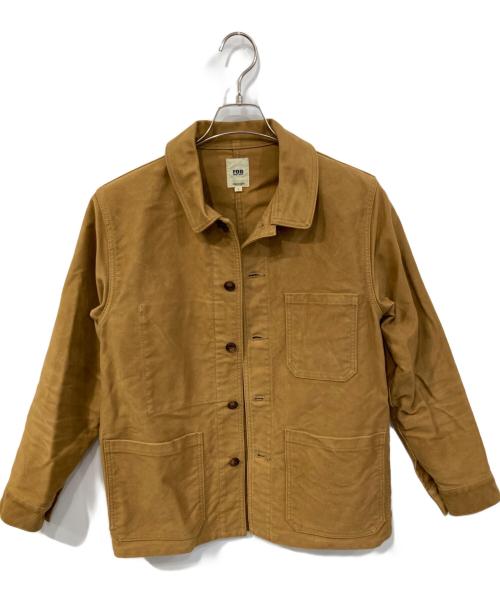F.O.B FACTORY（エフオービー ファクトリー）F.O.B FACTORY (エフオービー ファクトリー) FRENCH MOLESKIN JKT ブラウン サイズ:SIZE Sの古着・服飾アイテム