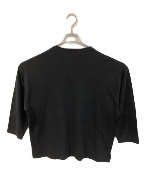 LOEWE（ロエベ）LOEWE (ロエベ) 7分袖カットソー ブラック サイズ:SIZE Lの古着・服飾アイテム