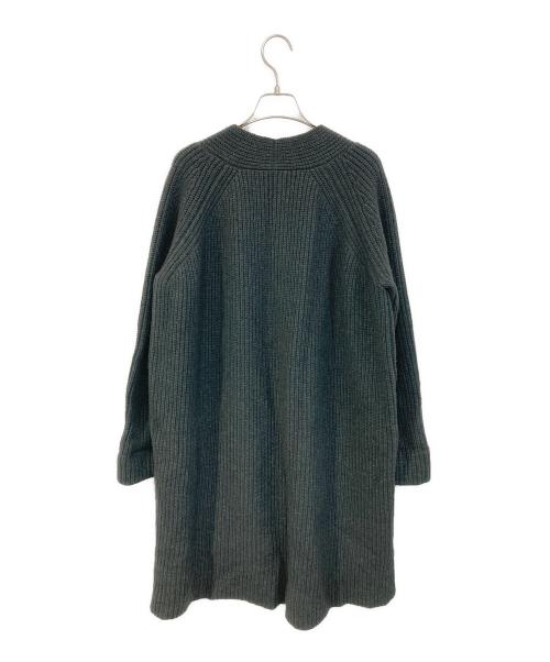 HERMES（エルメス）HERMES (エルメス) ヤクウールニットワンピース グレー サイズ:SIZE 40の古着・服飾アイテム