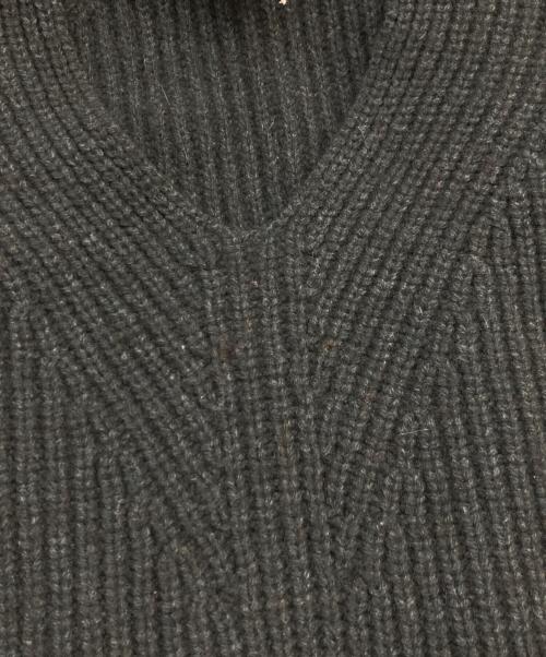 HERMES（エルメス）HERMES (エルメス) ヤクウールニットワンピース グレー サイズ:SIZE 40の古着・服飾アイテム