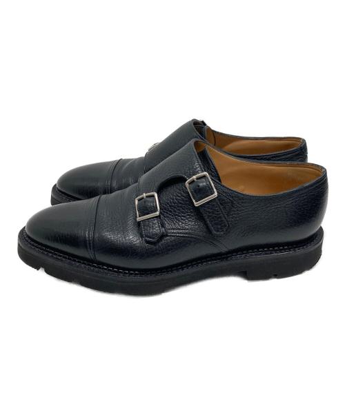 JOHN LOBB（ジョンロブ）JOHN LOBB (ジョンロブ) William ダブルモンクシューズ ブラック サイズ:6Eの古着・服飾アイテム