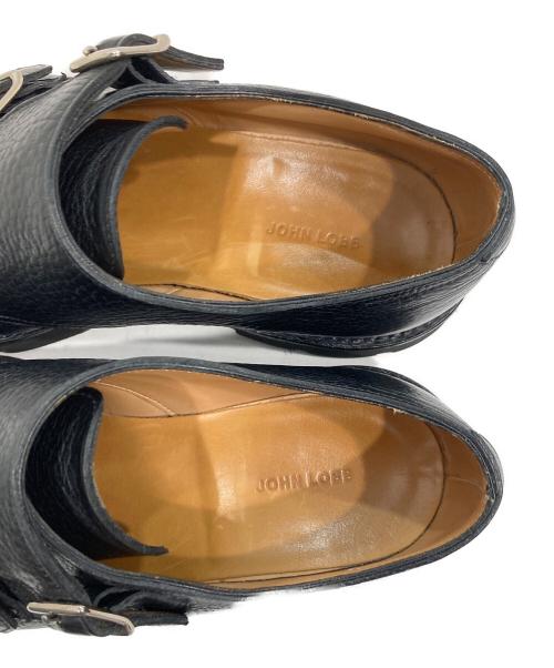 JOHN LOBB（ジョンロブ）JOHN LOBB (ジョンロブ) William ダブルモンクシューズ ブラック サイズ:6Eの古着・服飾アイテム