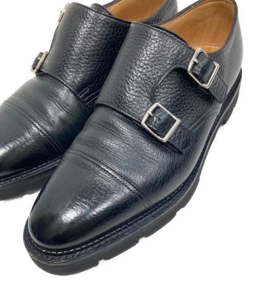 JOHN LOBB（ジョンロブ）JOHN LOBB (ジョンロブ) William ダブルモンクシューズ ブラック サイズ:6Eの古着・服飾アイテム