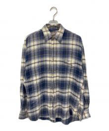 WOOLRICH（ウールリッチ）の古着「ウールシャツ」｜ブルー